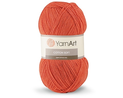 Cotton Soft (55% хлопок, 45% полиакрил) - 600м / 100г фото 1