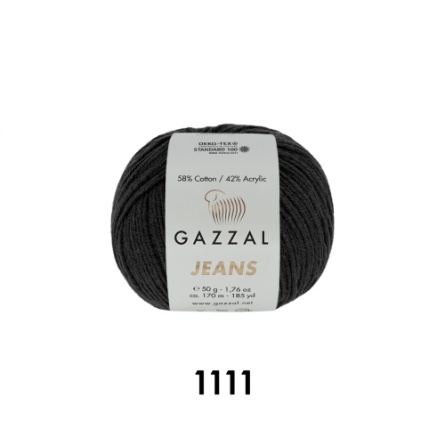 JEANS (58% хлопок, 42% акрил) - 170м / 50г (цена за упаковку 10 мотков) фото 10
