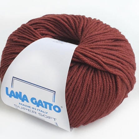 Пряжа Lana Gatto SUPER SOFT (100% экстрафайн мериносовая шерсть) - 125м / 50г фото 63