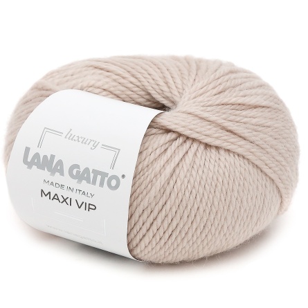 Пряжа Lana Gatto MAXI VIP (80% мериносовая шерсть 20% кашемир) 50г / 100м фото 2