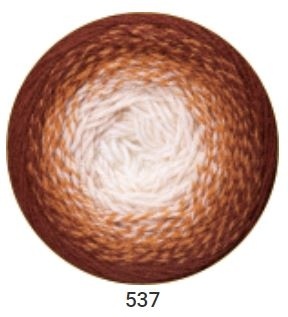 Flowers Merino (25% шерсть, 75% акрил) - 590м / 225г (цена указана за 2 мотка) фото 9