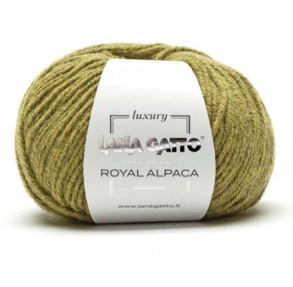 Пряжа Lana Gatto ROYAL ALPACA (70% бэби альпака, 30% нейлон) - 115м / 50г фото 2