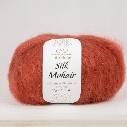 SILK MOHAIR  (75% супер кид мохер 25% шелк) - 210м / 25г фото 12