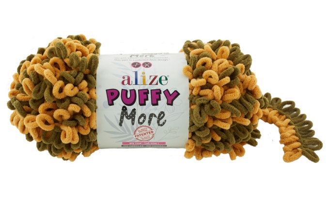 Puffy More (100% микрополиэстер) - 11,5м / 150г (в упаковке 2 мотка) фото 17