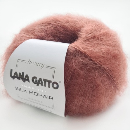 Пряжа Lana Gatto SILK MOHAIR (75% кидмохер, 25% шелк) - 212м / 25г фото 18