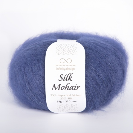 SILK MOHAIR  (75% супер кид мохер 25% шелк) - 210м / 25г фото 21