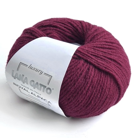 Пряжа Lana Gatto ROYAL ALPACA (70% бэби альпака, 30% нейлон) - 115м / 50г фото 4