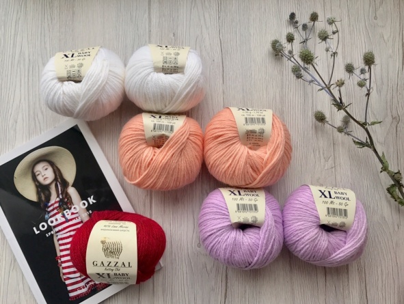 Baby Wool XL (40% мериносовая шерсть, 20% ПА Кашемир, 40% полиакрил) - 100м / 50г фото 39