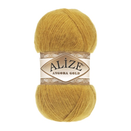 Angora Gold (10% мохер, 10% шерсть, 80% акрил) - 550м / 100г фото 2