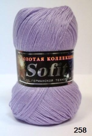 Софит (45%-шерсть 55%-шелк искусственный) - 380м / 100г фото 13
