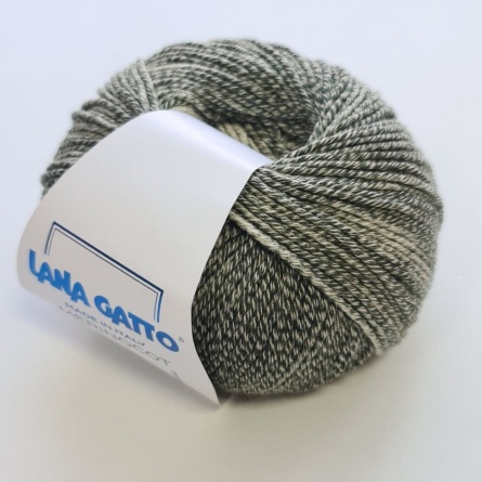 Пряжа Lana Gatto MERINOCOT Printed (53% мериносовая шерсть экстрафайн 47% хлопок) - 125м / 50г фото 8