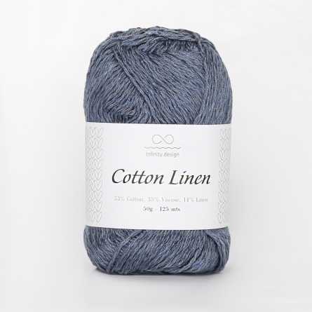 COTTON LINEN (53% хлопок, 33% вискоза, 14% лен) - 125м / 50г фото 16