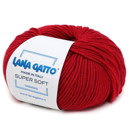 Пряжа Lana Gatto SUPER SOFT (100% экстрафайн мериносовая шерсть) - 125м / 50г фото 38