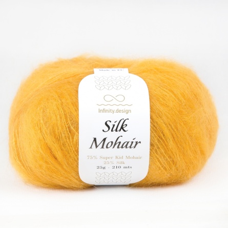SILK MOHAIR  (75% супер кид мохер 25% шелк) - 210м / 25г фото 6