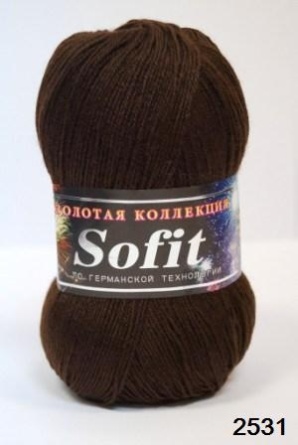 Софит (45%-шерсть 55%-шелк искусственный) - 380м / 100г фото 38