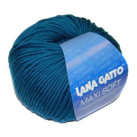 Пряжа Lana Gatto MAXI SOFT (100% меринос экстрафайн) - 90м / 50г фото 8