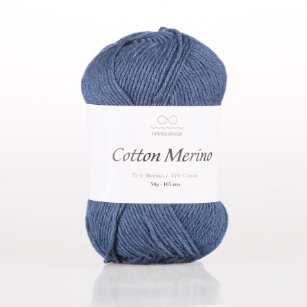 COTTON MERINO (55% мериносовая шерсть, 45% хлопок) - 105м / 50г фото 7