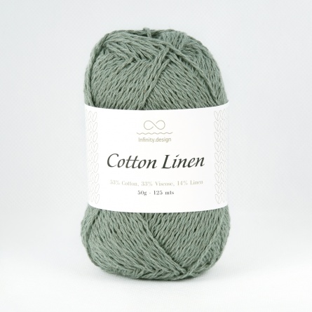 COTTON LINEN (53% хлопок, 33% вискоза, 14% лен) - 125м / 50г фото 13
