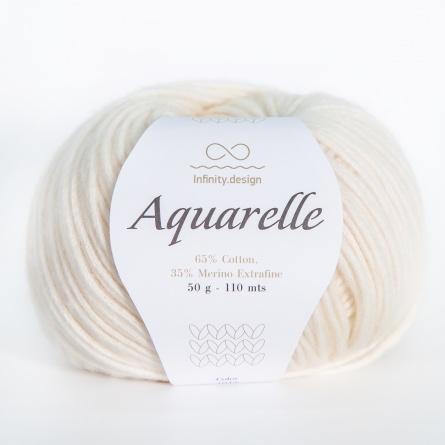 AQUARELLE (65% хлопок 35% мериносовая шерсть) - 110м /50г фото 3