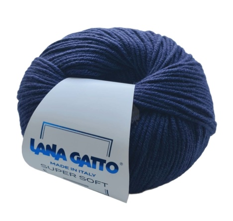 Пряжа Lana Gatto SUPER SOFT (100% экстрафайн мериносовая шерсть) - 125м / 50г фото 74
