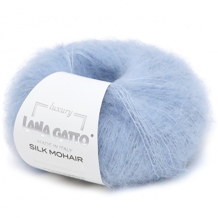 Пряжа Lana Gatto SILK MOHAIR (75% кидмохер, 25% шелк) - 212м / 25г фото 10