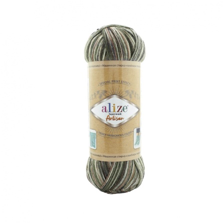 Superwash Artisan (75% SuperWash Шерсть, 25% Полиамид) - 420м / 100г фото 18