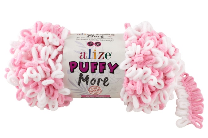 Puffy More (100% микрополиэстер) - 11,5м / 150г (в упаковке 2 мотка) фото 7