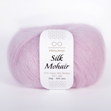 SILK MOHAIR  (75% супер кид мохер 25% шелк) - 210м / 25г фото 20