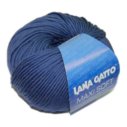 Пряжа Lana Gatto MAXI SOFT (100% меринос экстрафайн) - 90м / 50г фото 5