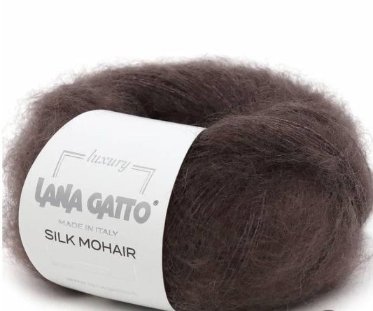 Пряжа Lana Gatto SILK MOHAIR (75% кидмохер, 25% шелк) - 212м / 25г фото 5