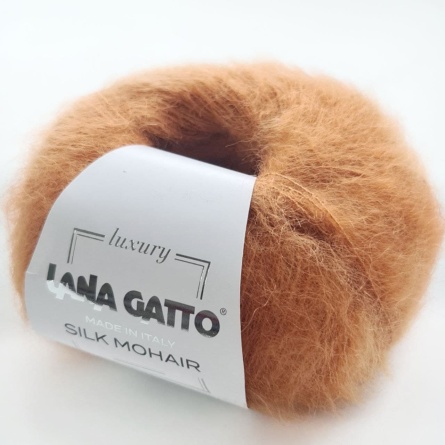 Пряжа Lana Gatto SILK MOHAIR (75% кидмохер, 25% шелк) - 212м / 25г фото 20