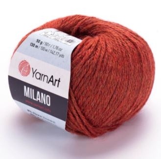 Milano (8% альпака, 20% шерсть, 8% вискоза, 64% акрил) - 130м / 50г фото 15