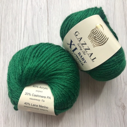 Baby Wool XL (40% мериносовая шерсть, 20% ПА Кашемир, 40% полиакрил) - 100м / 50г фото 36