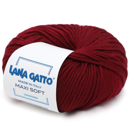 Пряжа Lana Gatto MAXI SOFT (100% меринос экстрафайн) - 90м / 50г фото 18