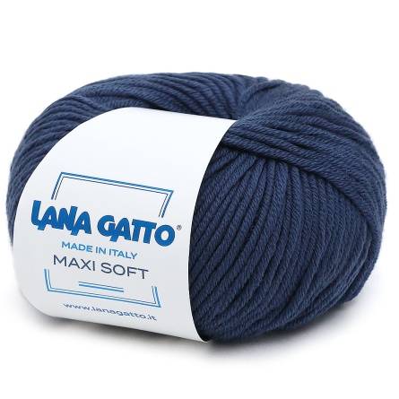 Пряжа Lana Gatto MAXI SOFT (100% меринос экстрафайн) - 90м / 50г фото 15