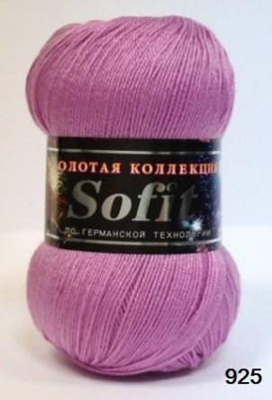 Софит (45%-шерсть 55%-шелк искусственный) - 380м / 100г фото 18