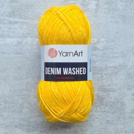 Denim Washed (70% хлопок, 30% акрил) - 130м / 50г фото 3