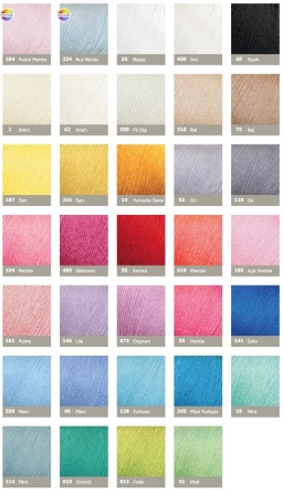 Baby Wool (40% шерсть / 20% бамбук / 40% акрил) - 175м / 50г фото 36