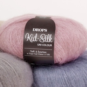 Пряжа Drops Kid Silk (75% мохер, 25% шелк) 210м / 25г фото 1