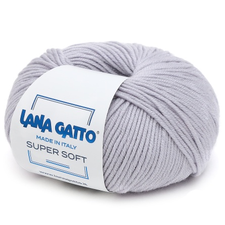 Пряжа Lana Gatto SUPER SOFT (100% экстрафайн мериносовая шерсть) - 125м / 50г фото 23
