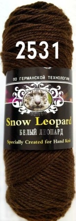 Белый леопард (30%-мохер 60%-австралийский кашемир 10%-акрил) - 180м / 100г фото 9