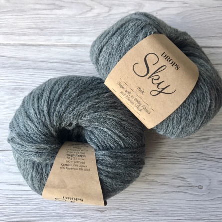 Пряжа Drops SKY (74% Альпака, 18% Полиамид, 8% Шерсть) 190м / 50г фото 24