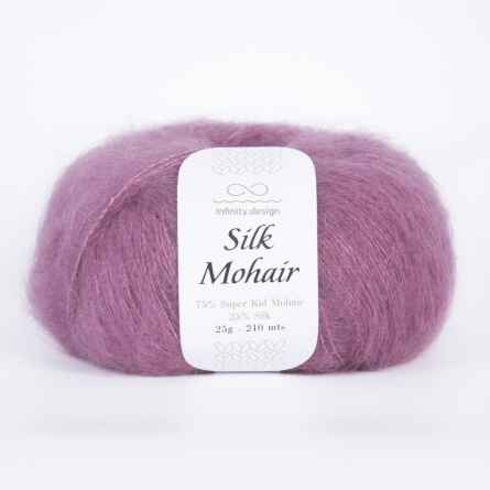 SILK MOHAIR  (75% супер кид мохер 25% шелк) - 210м / 25г фото 15