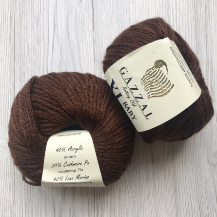 Baby Wool XL (40% мериносовая шерсть, 20% ПА Кашемир, 40% полиакрил) - 100м / 50г фото 38