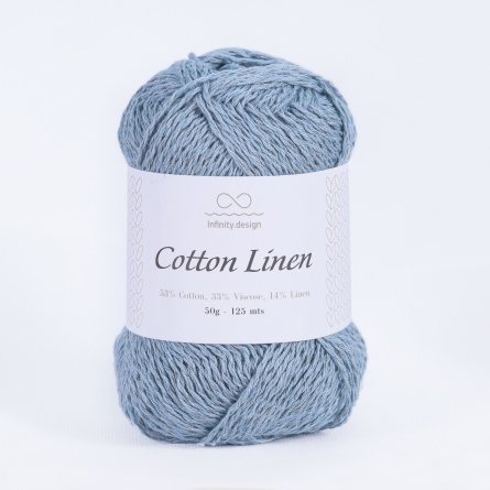 COTTON LINEN (53% хлопок, 33% вискоза, 14% лен) - 125м / 50г фото 10