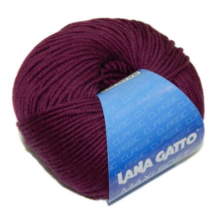 Пряжа Lana Gatto MAXI SOFT (100% меринос экстрафайн) - 90м / 50г фото 9