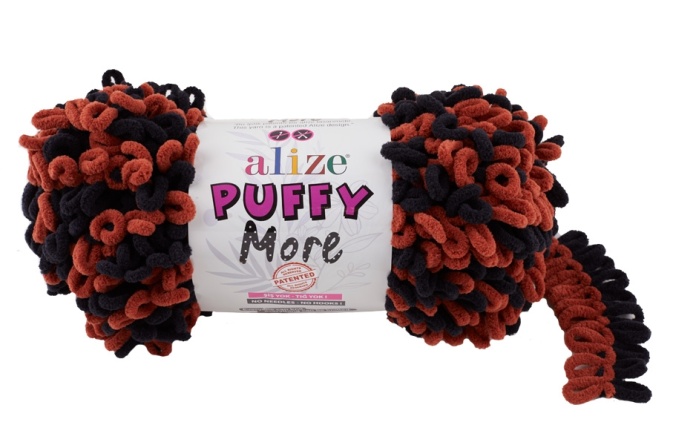 Puffy More (100% микрополиэстер) - 11,5м / 150г (в упаковке 2 мотка) фото 2