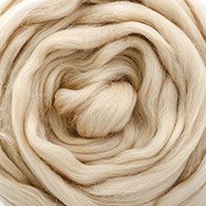 Шерсть для валяния полутонкая (100%-шерсть) - 100г фото 16