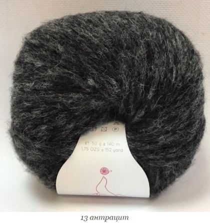 Alpaca AIR ( 75% альпака 15% шерсть 10% полиамид) 140м / 50г фото 10