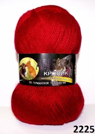 Ангора Кролик (40%-кролик 60%-акрил) - 500м / 100г фото 19